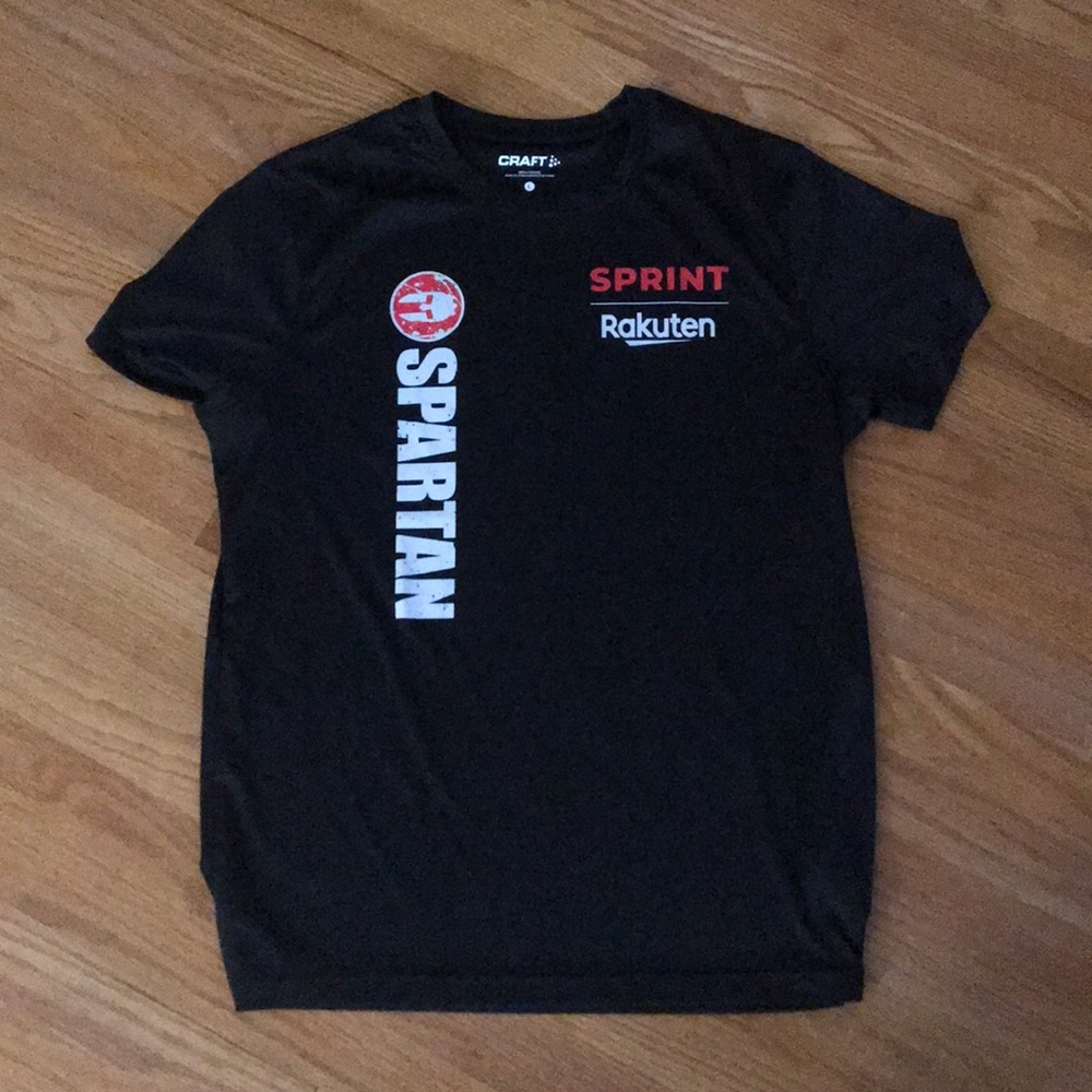 Spartan Race Sprint finisher shirt, size men’s L